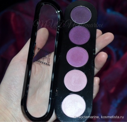 Palette eyeshadows t28 violine від make-up atelier paris відгуки