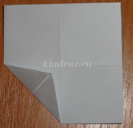 Panno inima în tehnica origami