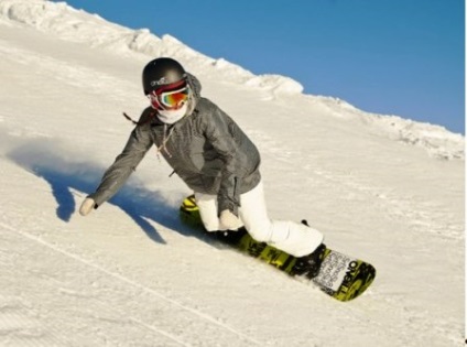 Teleschi, snowboard pentru începători - lecție video