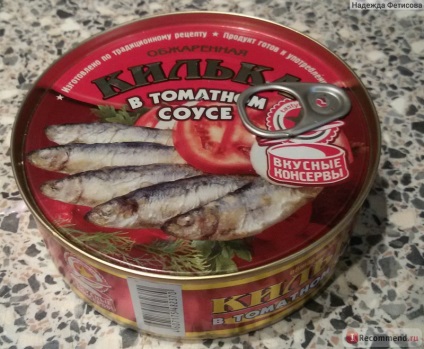 Este util pentru șprotul în sos de roșii conservă, șprot de pește - conținut caloric și proprietăți, televiziune și