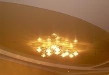 Таван лампи за ниски тавани във всяка стая, снимката на ниската в хола, за помещения в