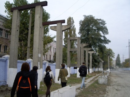 Drumeții în kiev c265, fortăreața Baltsogorsky și templul