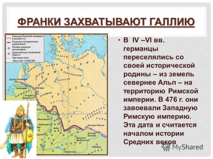 Представяне на формирането на варварски кралства