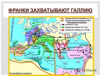 Представяне на формирането на варварски кралства