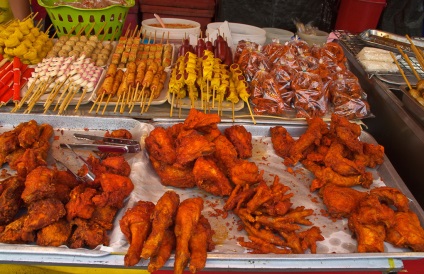 Útmutató utcai élelmiszer Thaiföldön, vagy gyorsétterem thai