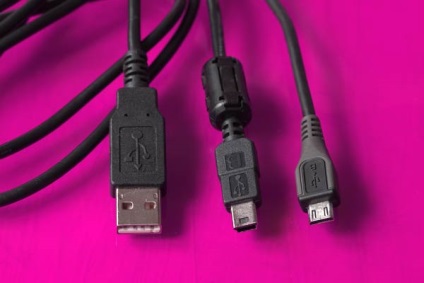 Conectori și cabluri usb, conectori usb diagramă de conectare