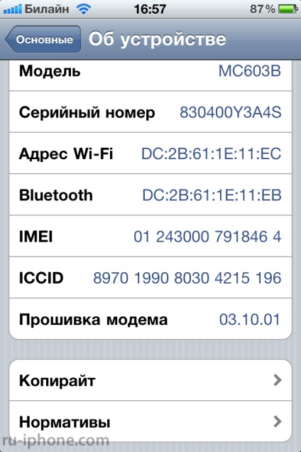 Deblocați iphone 4 cu turbo sim 4 de la gevey, ru-iphone