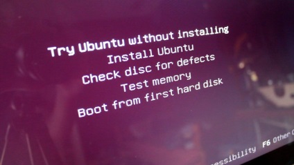 Helyezze vissza - tette ubuntu mellett a Mac OS X mac-számítógépeken Intel processzorral