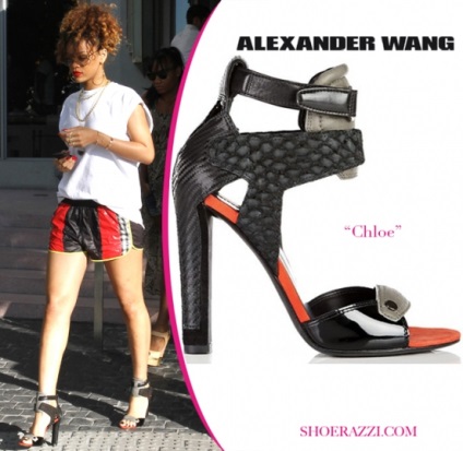 Rihanna és a cipője