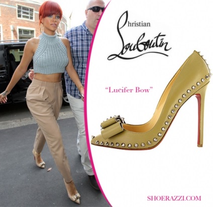 Rihanna és a cipője