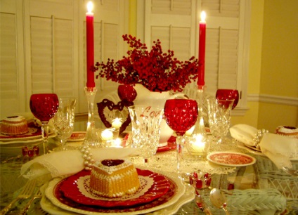 Cină romantică la domiciliu, Ziua Îndrăgostiților, Ziua Sfântului Valentin, din nou o vacanță!