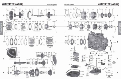 Manual a604 40te