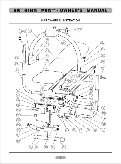 Instrucțiuni de utilizare abbing pro (ab king pro) - manual de instrucțiuni