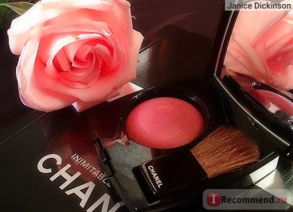 Blush chanel joues contraste uscat - 