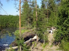 Рускеальские водоспади ахвенкоскі і інші