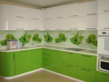 Salata de bucatarie in interior (42 fotografii) video-instruire pe decoratiuni interioare de unul singur,