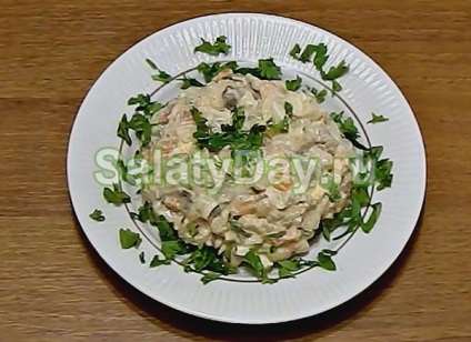 Saláta fehér bab - elérhető termékeket gazdag ízeket a recept fotókkal és videó