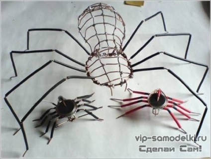 Házi Spider - vibrohod „robotok saját kezűleg