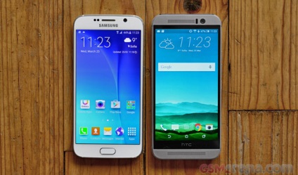 Samsung galaxy s6 vs htc o m9 comparație detaliată