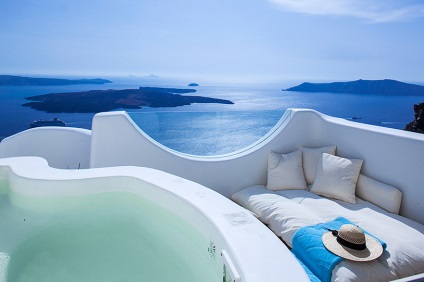 Stilul Santorini în design