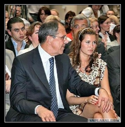 Szergej Lavrov magánéletéről, felesége és lánya