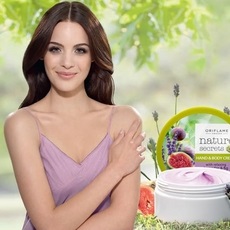 Seria de produse cosmetice pentru smochine și lavanda oriflame secrete de natura oriflame