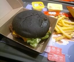 Reteaua de fast-food burger de stele negre