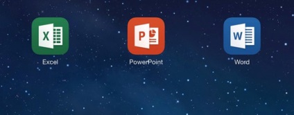 Descărcați cuvântul microsoft, excel și powerpoint pentru linkurile ipad, - știri din lumea merelor