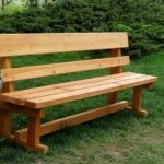 Bench cu propriile mâini cum se face o dacha din metal și lemn, banca de grădină cu spatele,