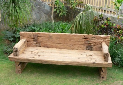 Bench cu propriile mâini cum se face o dacha din metal și lemn, banca de grădină cu spatele,