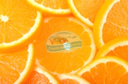 Suc de portocale pentru rețete de aur de iarnă cu fotografie