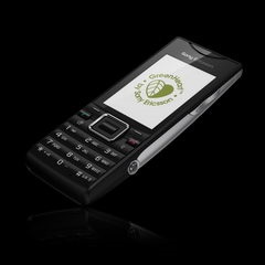 Sony ericsson elm și eco-telefoane albe cu camera de 5 megapixeli