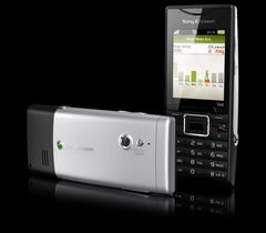 Sony ericsson elm și eco-telefoane albe cu camera de 5 megapixeli