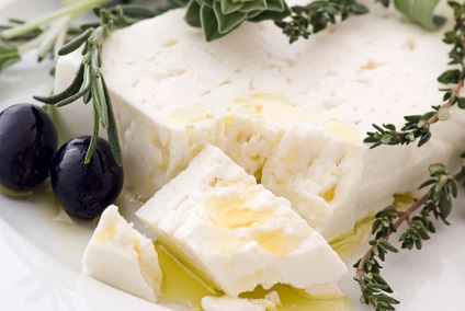 Articol despre gătit - râurile de iaurt cu bănci de brânză