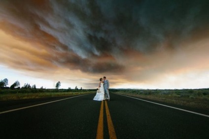 Esküvő tűz háttér - Kézikönyv menyasszony