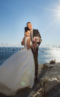 Sesiune foto de nunta pe mare si pe plaja - cele mai neobisnuite si creative idei!