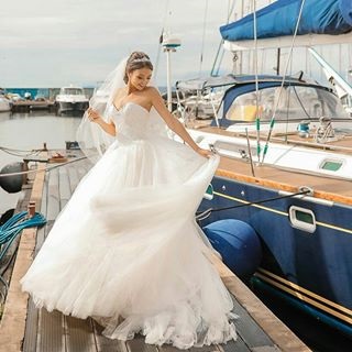 Rochii de nunta in fotografiile lui Vladivostok in contul @rondo_wedding instagram