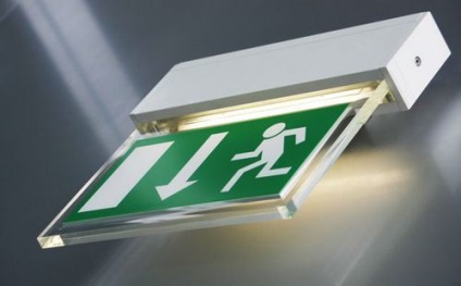 LED lámpa vészhelyzet jellemzők, telepítés