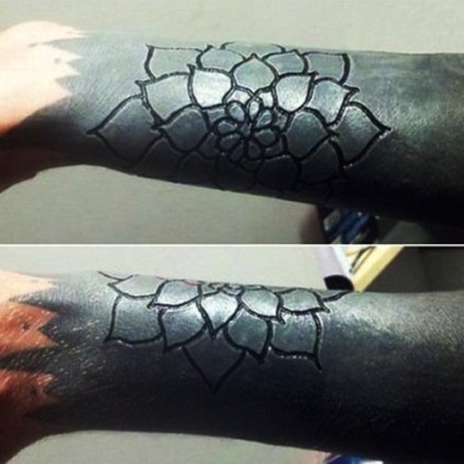 Black Black Tattoo Designs - modele de tatuaj negru