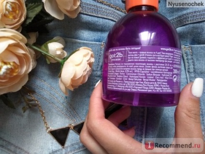 Protecție termică pentru spray de păr schwarzkopf got2b fier - 