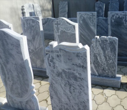 Gyártástechnológiája márvány emlékművek, sírkövek