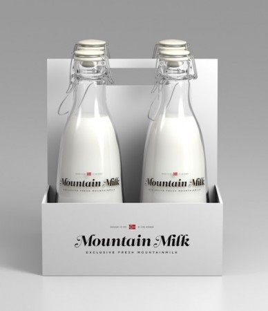 Top 5 pachete neobișnuite pentru lapte