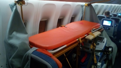 Transportul, transportul pacienților cu avionul în pat