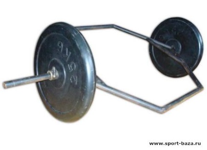 Trap-gât, Trap bar, clătite, gantere, barbell