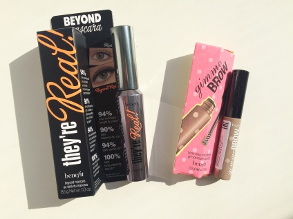 Туш для вій і гель для брів benefit відгуки, ilovejars