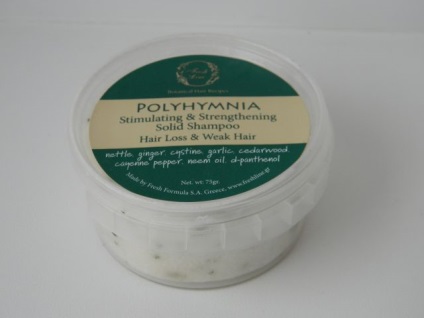 Sampon greu împotriva căderii părului - polimniya - de la linia proaspătă (1) - recenzii, fotografii și preț