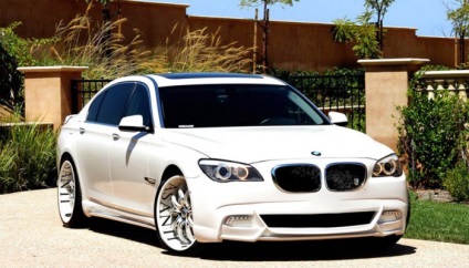 Tuning bmw seria 7 (20 imagini), serie, e38, e65, f01, e32, recenzii, BMW, tuned bmw 7