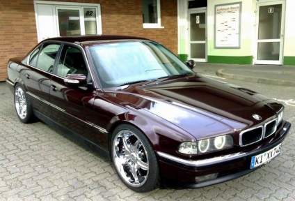 Tuning bmw seria 7 (20 imagini), serie, e38, e65, f01, e32, recenzii, BMW, tuned bmw 7