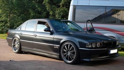 Tuning bmw seria 7 (20 imagini), serie, e38, e65, f01, e32, recenzii, BMW, tuned bmw 7