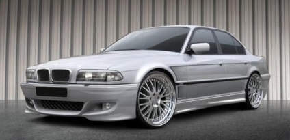 Tuning bmw seria 7 (20 imagini), serie, e38, e65, f01, e32, recenzii, BMW, tuned bmw 7